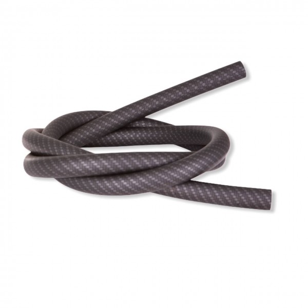 Shisha Schlauch-Carbonmuster schwarz