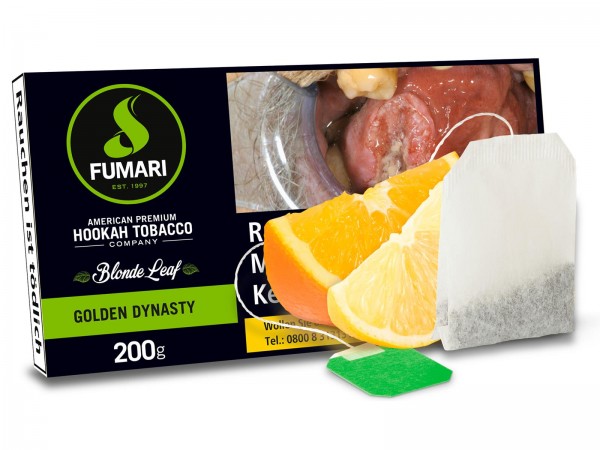 FUMARI Tabak 200g - Citrus Tea
