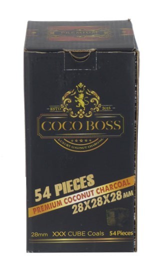 Coco Boss Shisha Kohle 28mm - 1kg