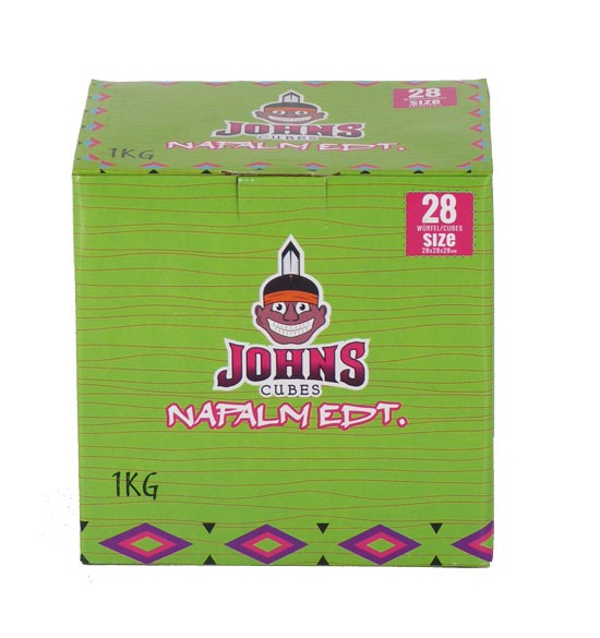 Johns Cubes Napalm Edt. 28 Shisha Kohle - 1kg