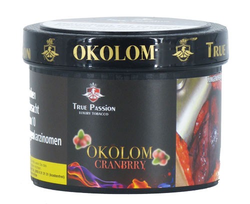 True Passion Tobacco 200g - Okolom Cranbrry