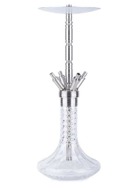 WD Hookah X40A-1 Edelstahlshisha clear